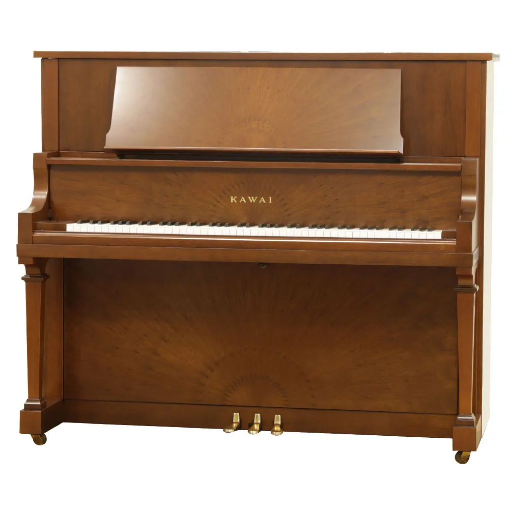 高級感漂う木目のアップライトピアノ 24日まで