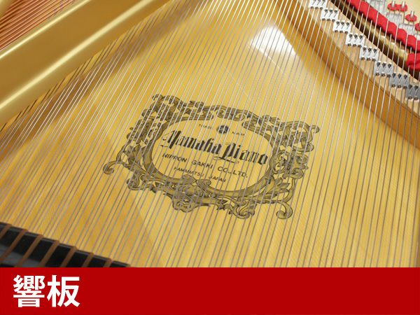 中古グランドピアノ　YAMAHA（ヤマハ）S400B　響板