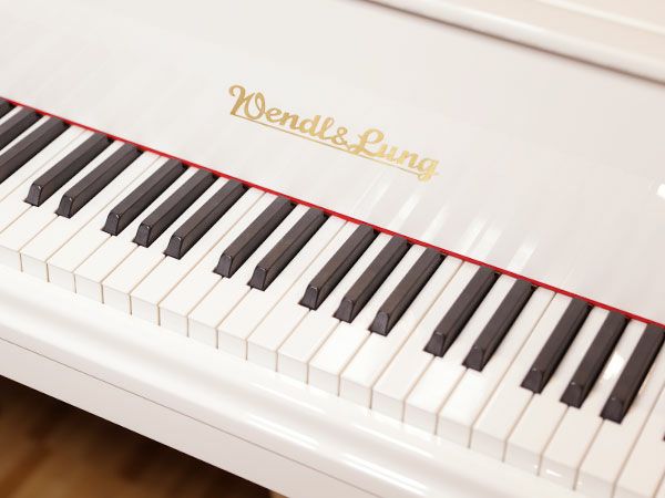 新品ピアノ　WENDL&LUNG(ウェンドル＆ラング）AG-151CWh 鍵盤