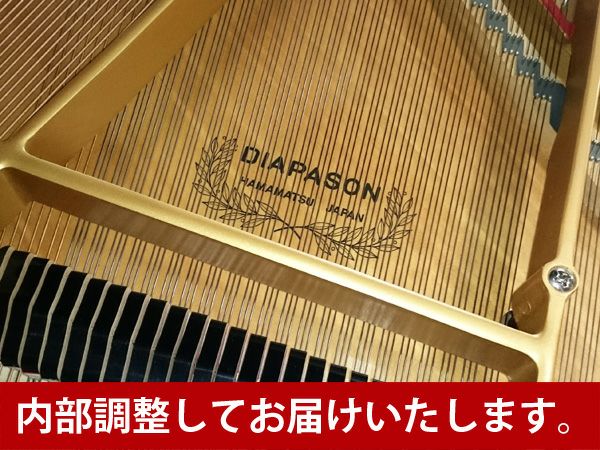 中古グランドピアノ　DIAPASON（ディアパソン）D171BG　内部