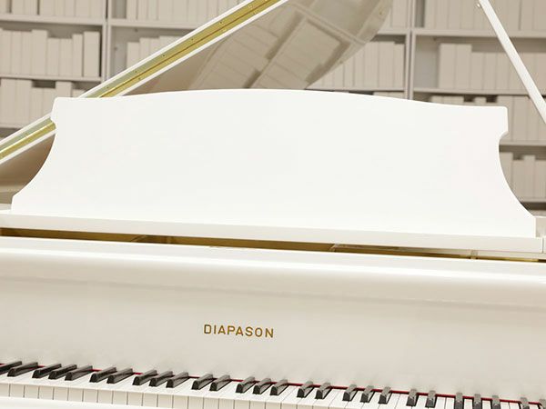 中古グランドピアノ DIAPASON（ディアパソン）183E ホワイト再塗装済 国産グランドピアノ | 中古ピアノ・新品ピアノ販売専門店 グランド ギャラリーオンラインショップ