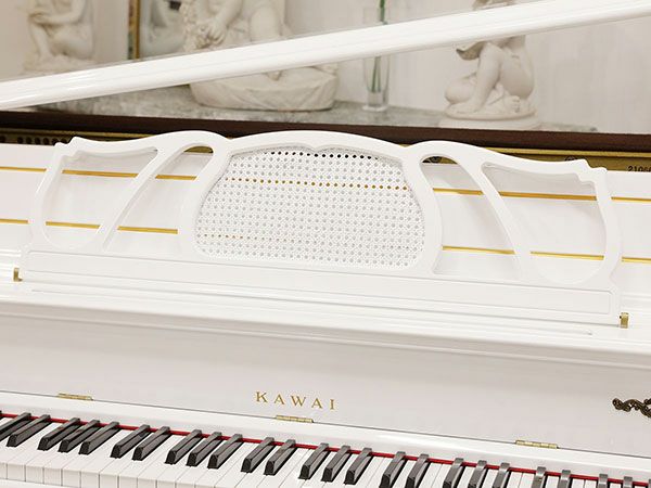 ホワイトピアノ KAWAI（カワイ）KL51KF 中古 家具調のお洒落な白いピアノ | 中古ピアノ・新品ピアノ販売専門店  グランドギャラリーオンラインショップ