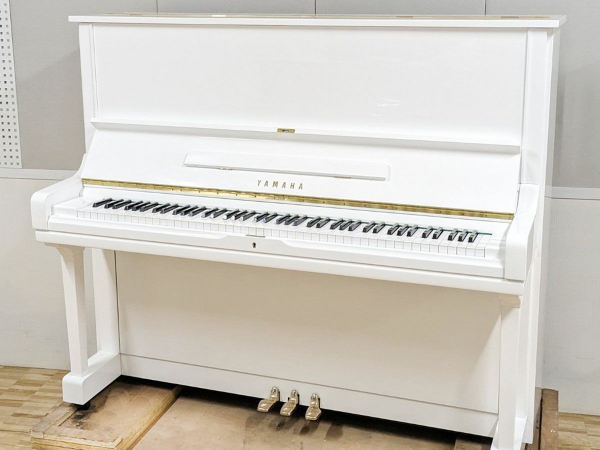 ホワイトピアノ　YAMAHA（ヤマハ）U3H　中古　初心者から上級者までお勧めの白いピアノ