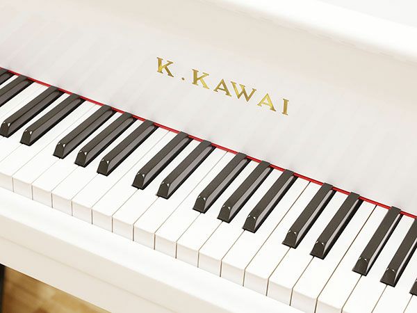 ホワイトピアノ KAWAI（カワイ）KG5C 中古 大型サイズの白いグランドピアノ | 中古ピアノ・新品ピアノ販売専門店 グランド ギャラリーオンラインショップ