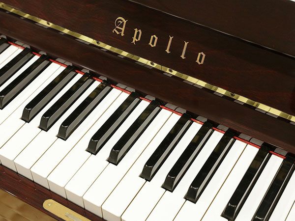  中古アップライトピアノ　APOLLO（アポロ）MU582M　鍵盤