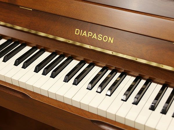 中古ピアノ　DIAPASON（ディアパソン）DL125　鍵盤