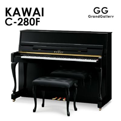 カワイ アップライトピアノ（サイレント機能付き） - 鍵盤楽器