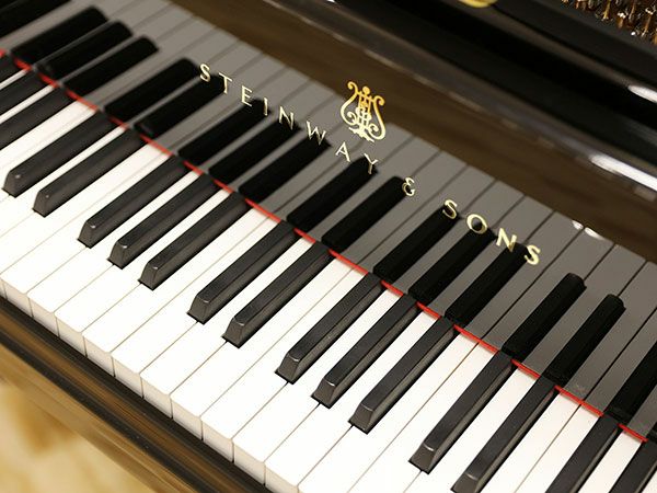 中古スタインウェイ　STEINWAY&SONS（スタインウェイ＆サンズ）M170 1922年製　鍵盤