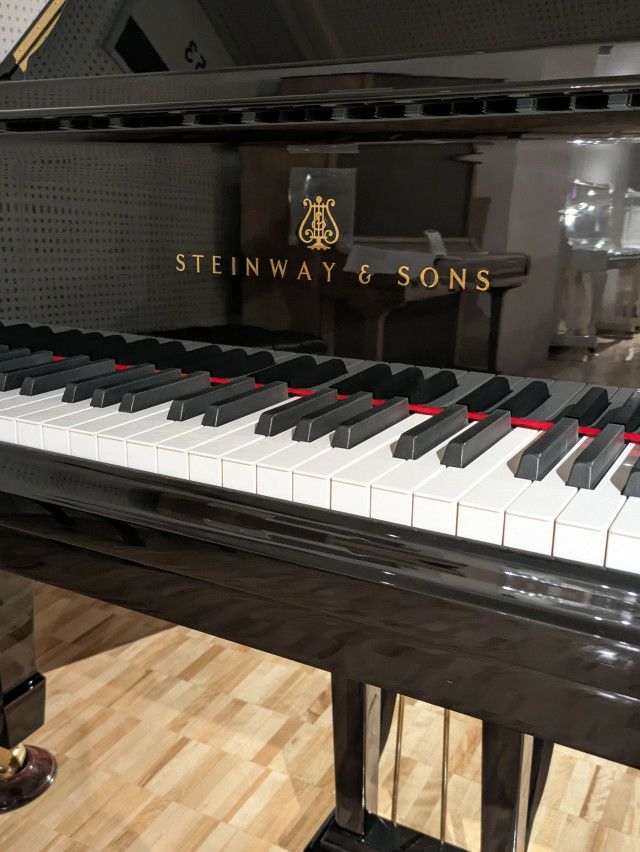 中古スタインウェイ　STEINWAY&SONS（スタインウェイ＆サンズ）O180 1910年・ニューヨーク製　鍵盤