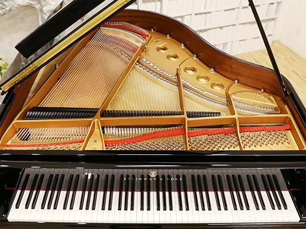 中古スタインウェイ　STEINWAY&SONS（スタインウェイ＆サンズ）S155　1948年・ニューヨーク製　内部