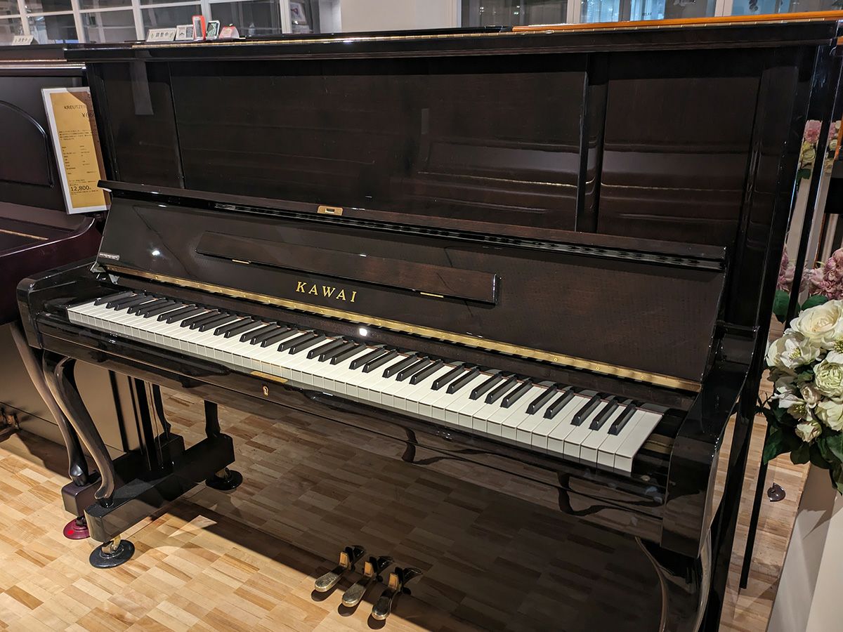 中古ピアノ KAWAI（カワイ）KiX78W 初めての1台としてもお勧め 