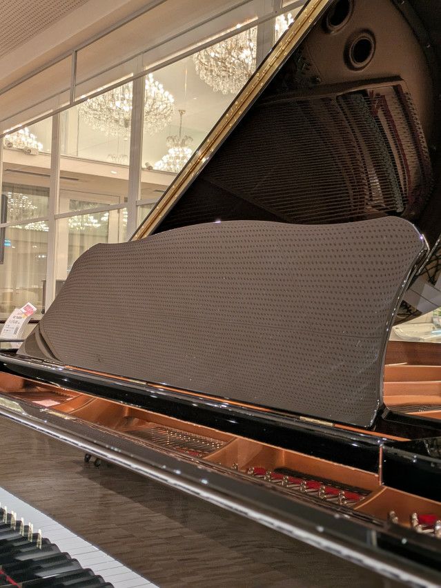 中古グランドピアノ　YAMAHA（ヤマハ）C2L　弦