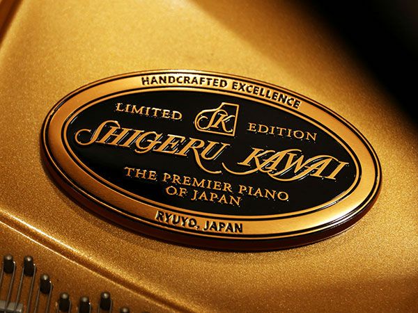 中古グランドピアノ　KAWAI（カワイ）SK2LN　SKロゴ