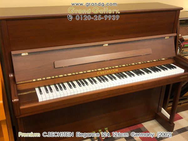 中古ピアノ　BECHSTEIN(ベヒシュタイン）Elegance 124　本体