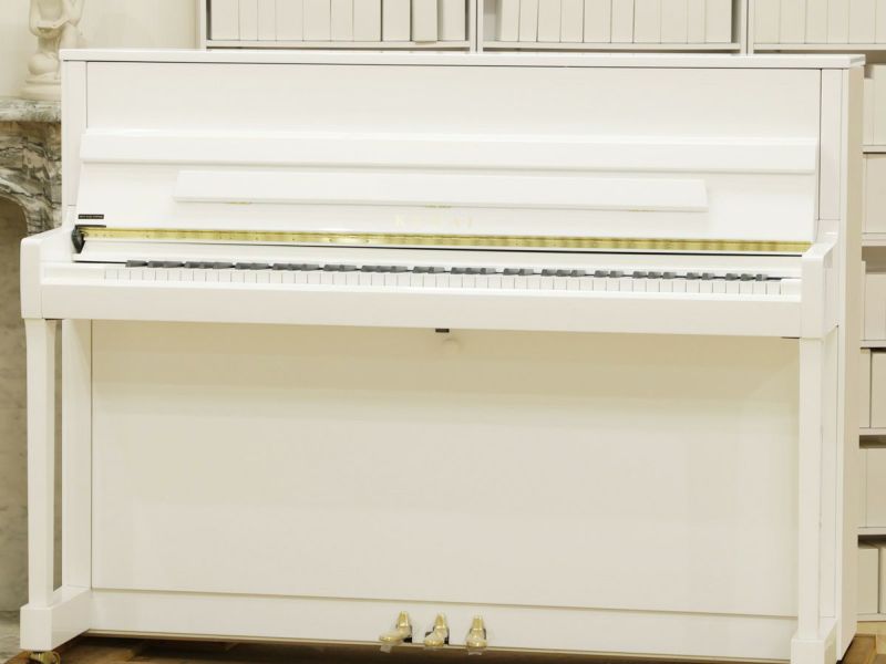 中古ピアノ KAWAI（カワイ）K200 明るく華やかに彩るホワイトピアノ 