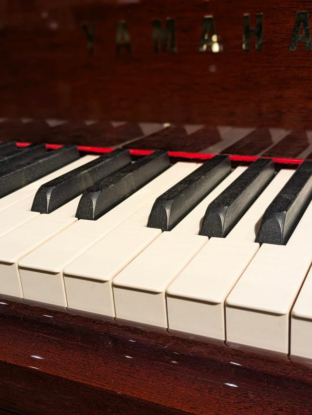中古グランドピアノ　YAMAHA(ヤマハ）S6　鍵盤