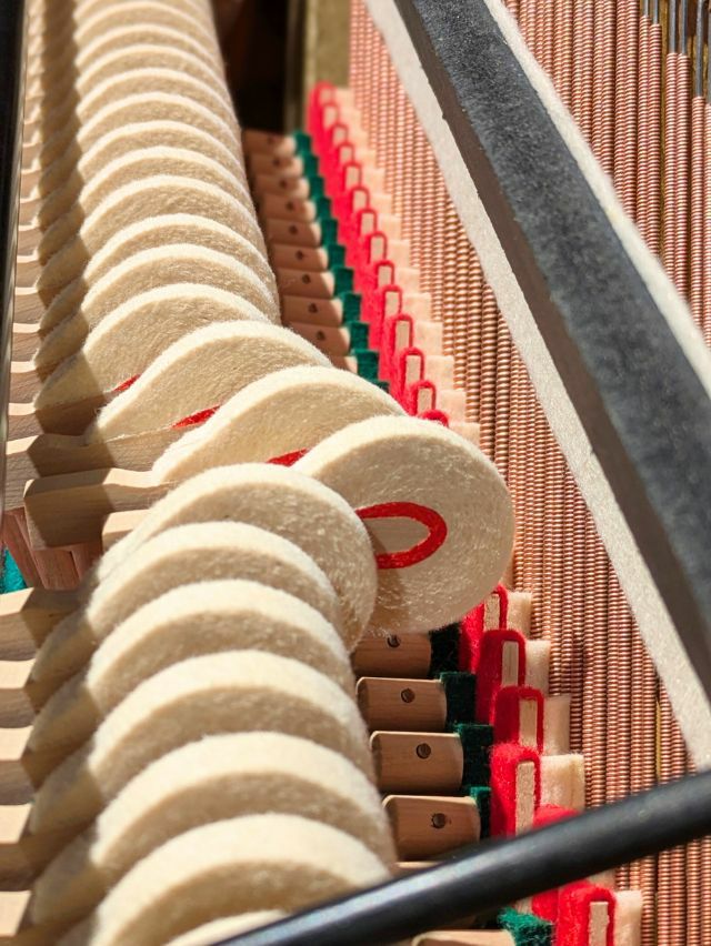 中古ピアノ　PLEYEL（プレイエル） P118　ハンマー