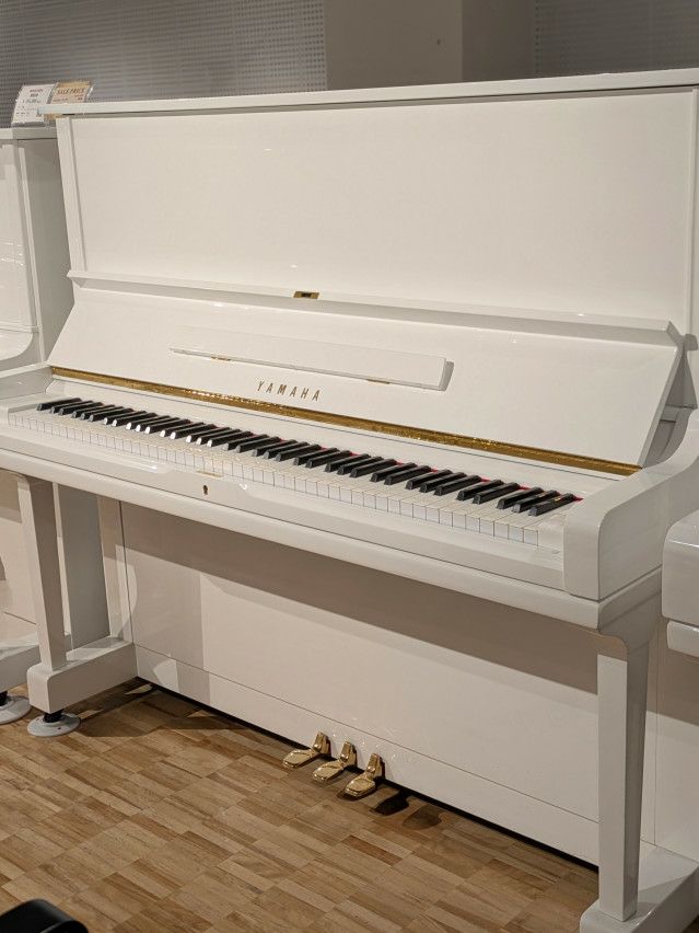 ヤマハU3H リニューアル品 ☆YAMAHAアップライトピアノ フルセットU3H 静音パネル&台付き☆イス